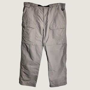 Vintage The North Face Convertible Cargo‎ Pants Gorpcore Hiking Shorts Mens XL